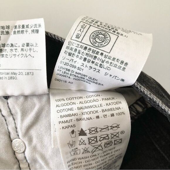 Levi’s 501 Premium Original Cropped Jeans 26x26 - Picture 7 of 8